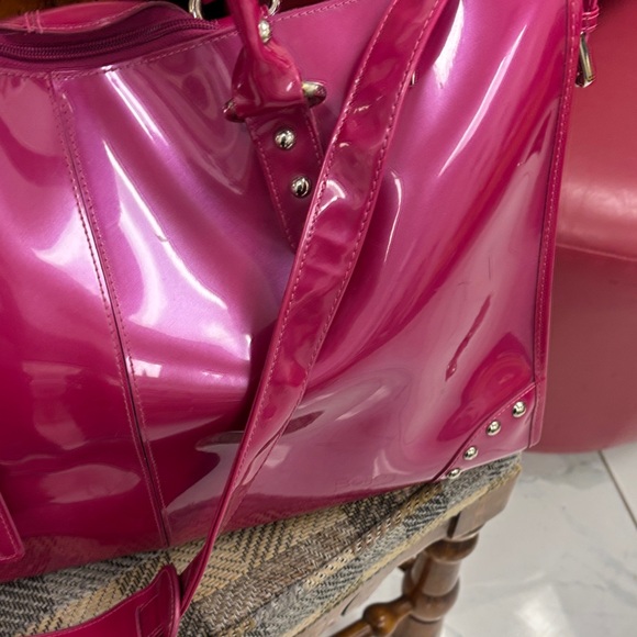 Beijo Shiny Pink Tote Bag #45 - Picture 14 of 16